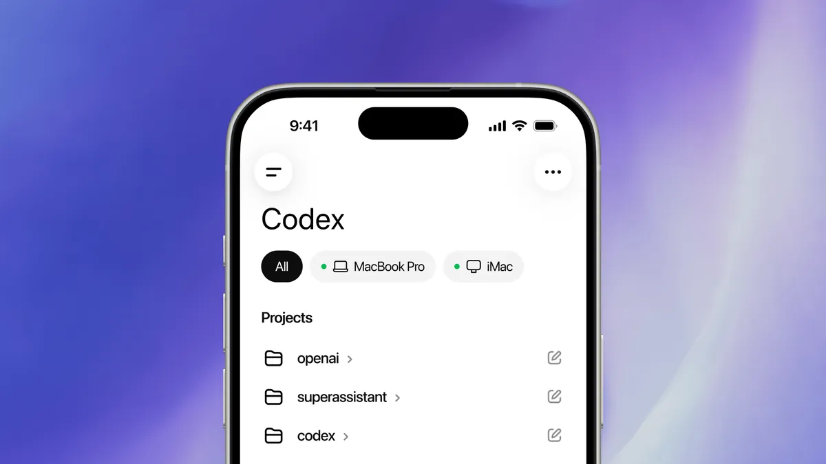 OpenAI, ChatGPT 모바일 앱에서 Codex 지원 — Claude Code 대응