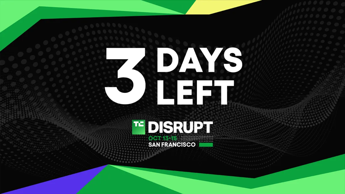 TechCrunch Disrupt 2026 얼리버드 할인 3일 남음 — 최대 410달러 절약
