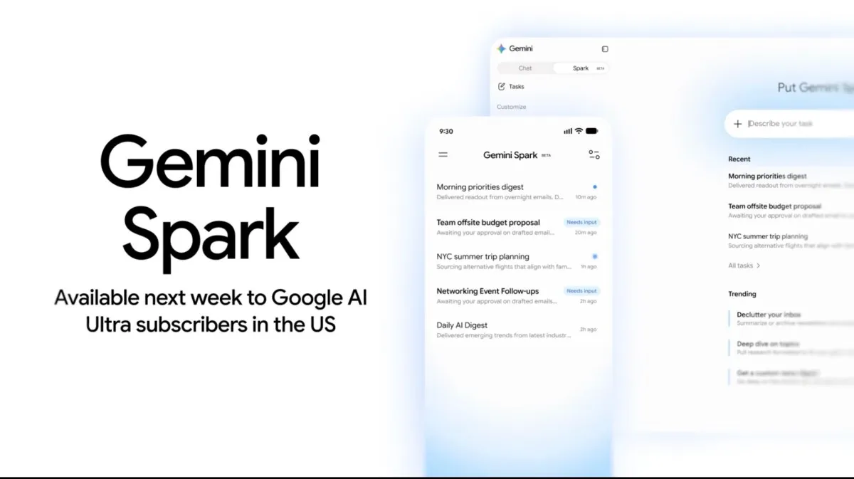 Google, Gemini Spark 공개 — Gmail 연동 24/7 에이전트 어시스턴트