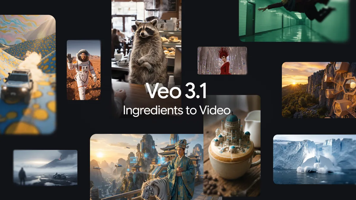 Google DeepMind Veo 3.1 업데이트 — 수직 영상 생성 및 4K 업스케일 지원