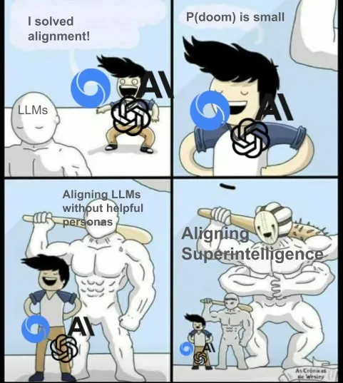 현재 정렬 기술은 초지능에 통하지 않는다 — Personaless Alignment 필요