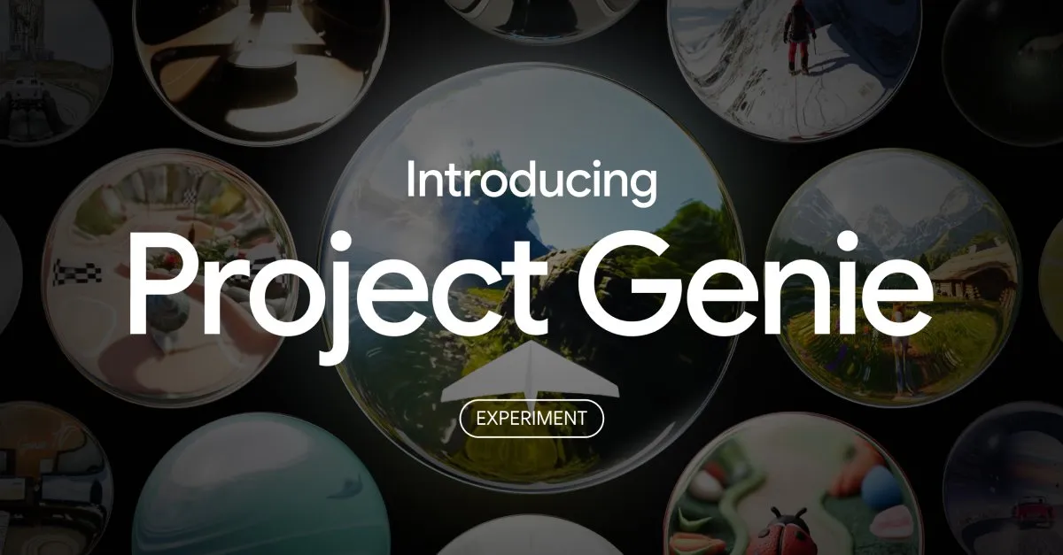 Google DeepMind, Project Genie 공개 — Genie 3 기반 무한 인터랙티브 월드 생성
