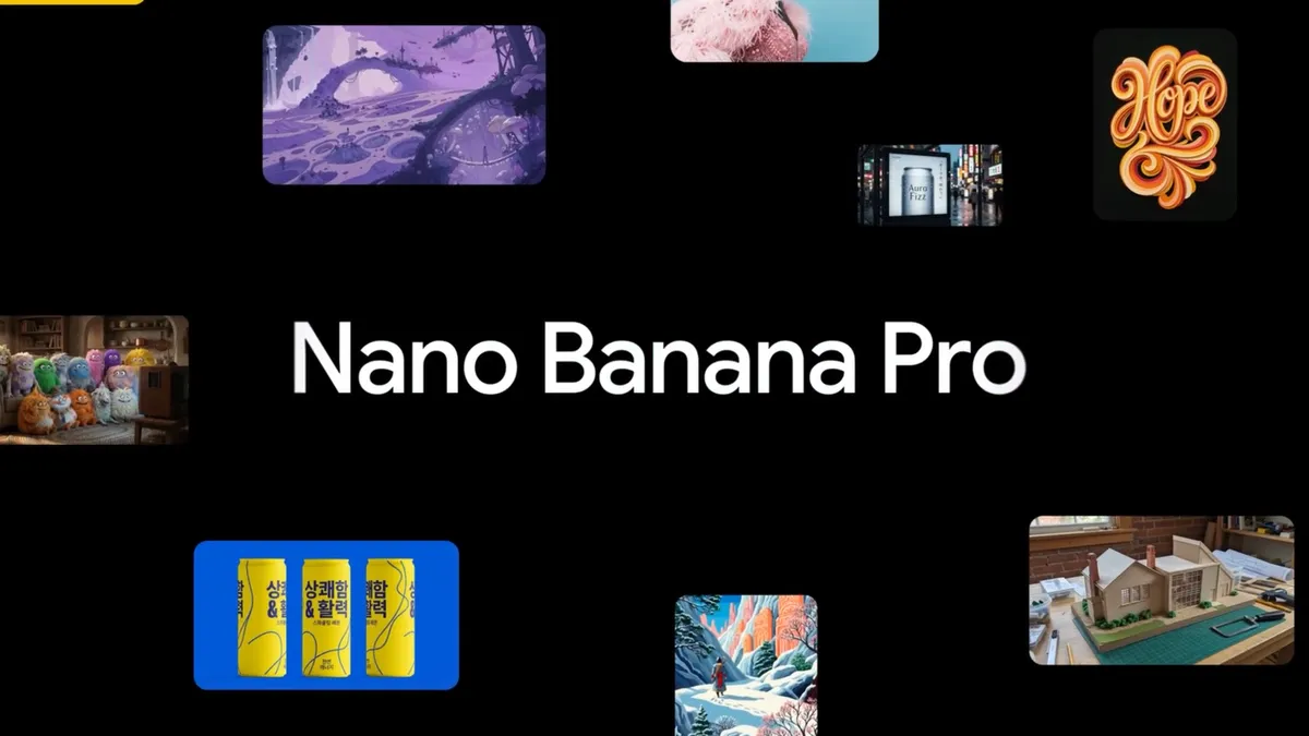 Google DeepMind, Nano Banana Pro 공개 — Gemini 3 Pro 기반 이미지 생성·편집 모델