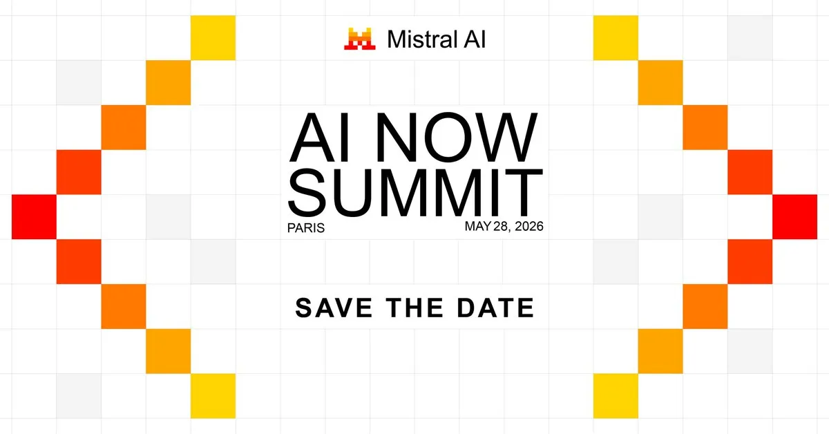 Mistral AI, 5월 28일 파리서 첫 자체 콘퍼런스 'AI Now Summit' 개최