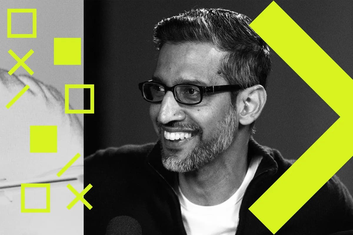 Sundar Pichai, Google I/O 후 인터뷰 — 검색·AI·YouTube 변화