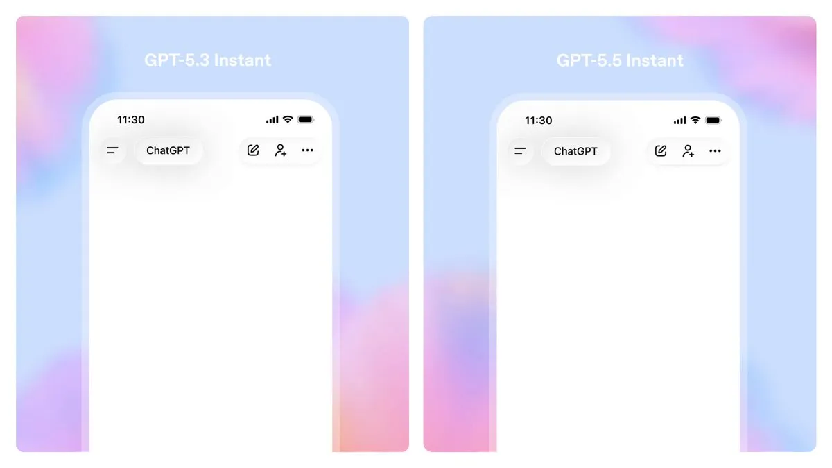 OpenAI, GPT-5.5 Instant 롤아웃 — 더 똑똑하고 따뜻한 톤으로 업그레이드