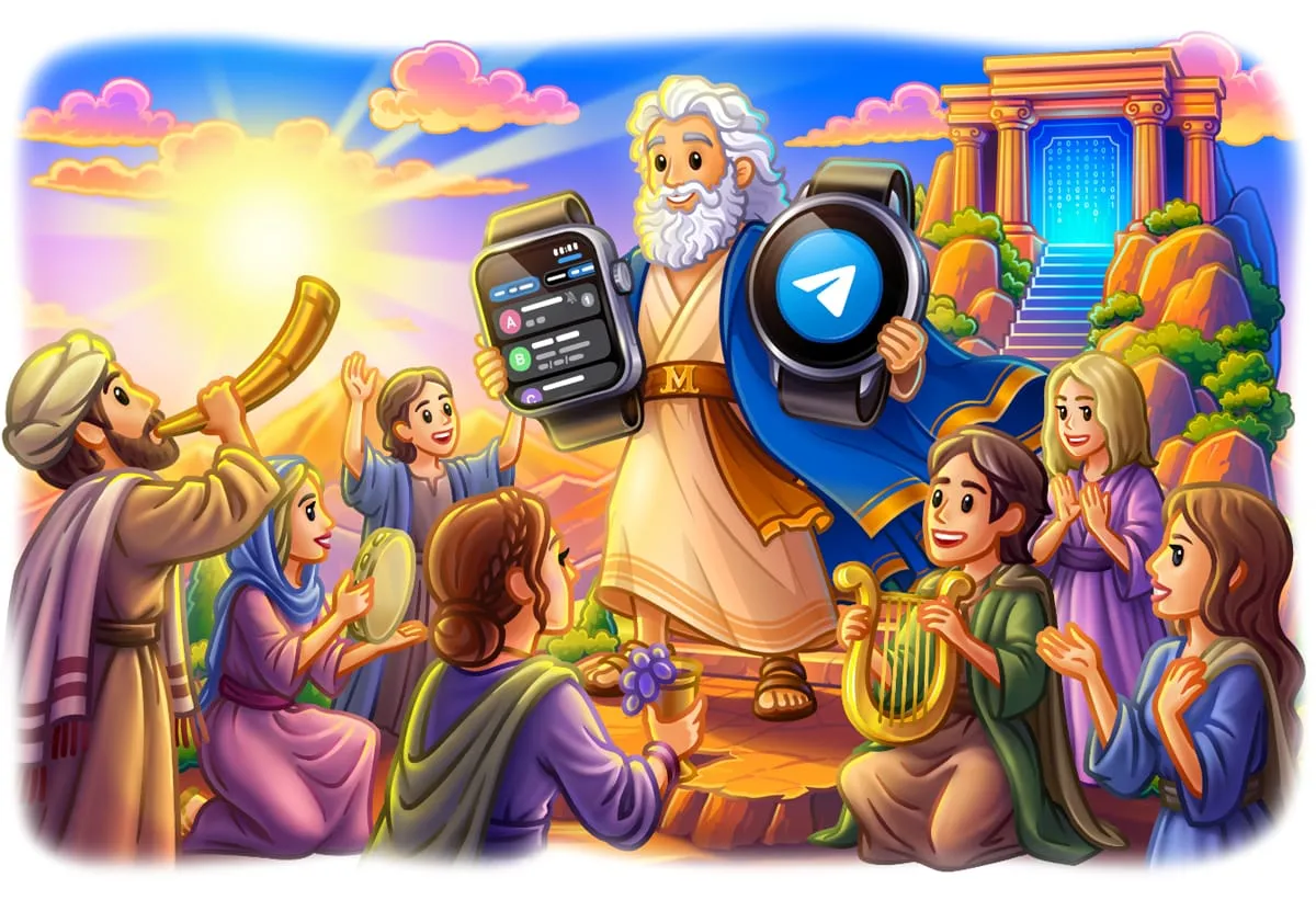 Telegram, 스마트워치 앱 및 봇 리치 포맷 지원 추가