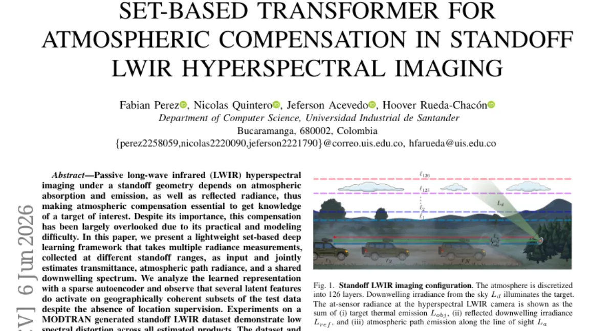 경량 딥러닝으로 원거리 LWIR 초분광 대기 보정 — MODTRAN 데이터셋에서 낮은 스펙트럼 왜곡