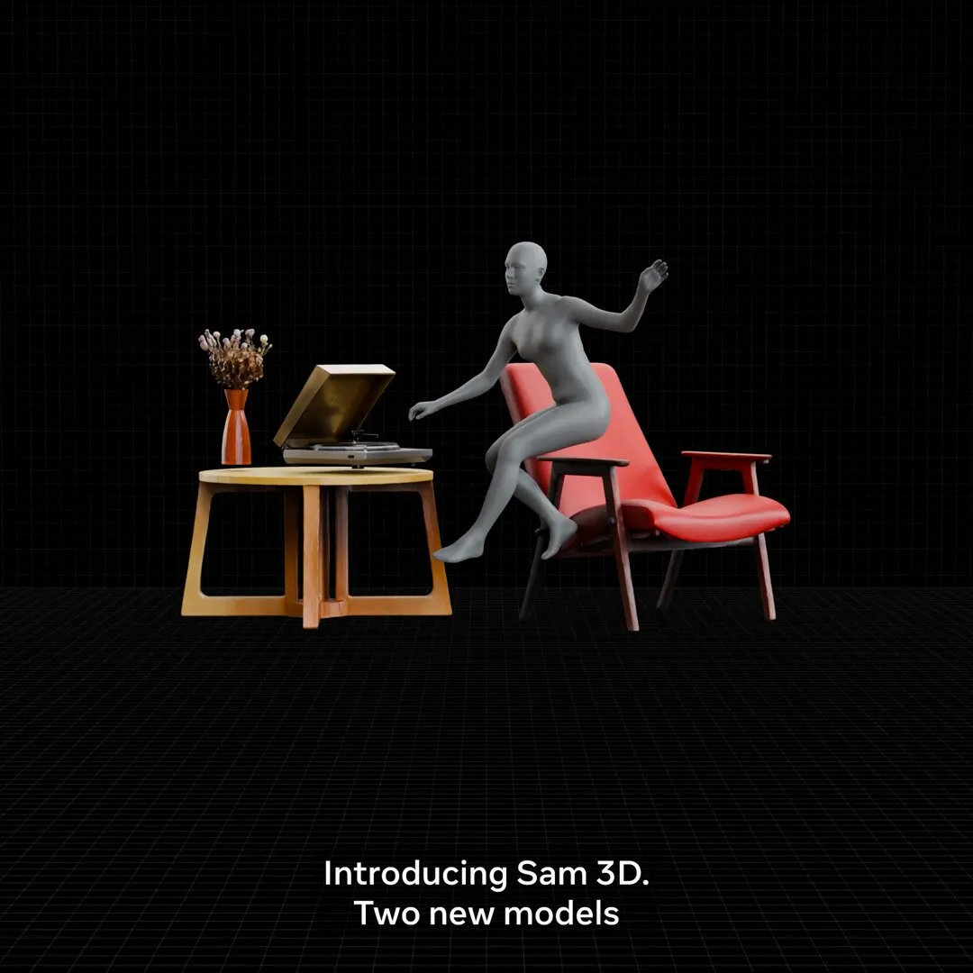 AI at Meta, SAM 3D 공개 — 2D 이미지를 3D로 재구성하는 두 모델