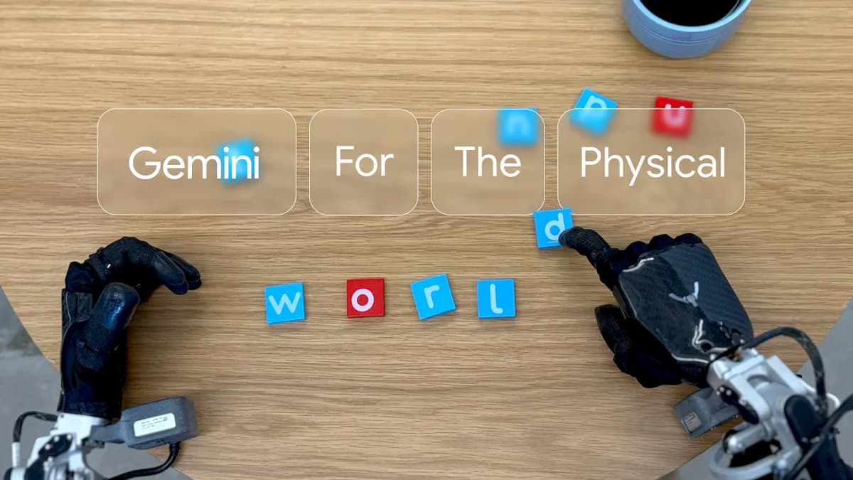 Google DeepMind, Gemini Robotics 공개 — VLA 모델로 물리 세계 제어