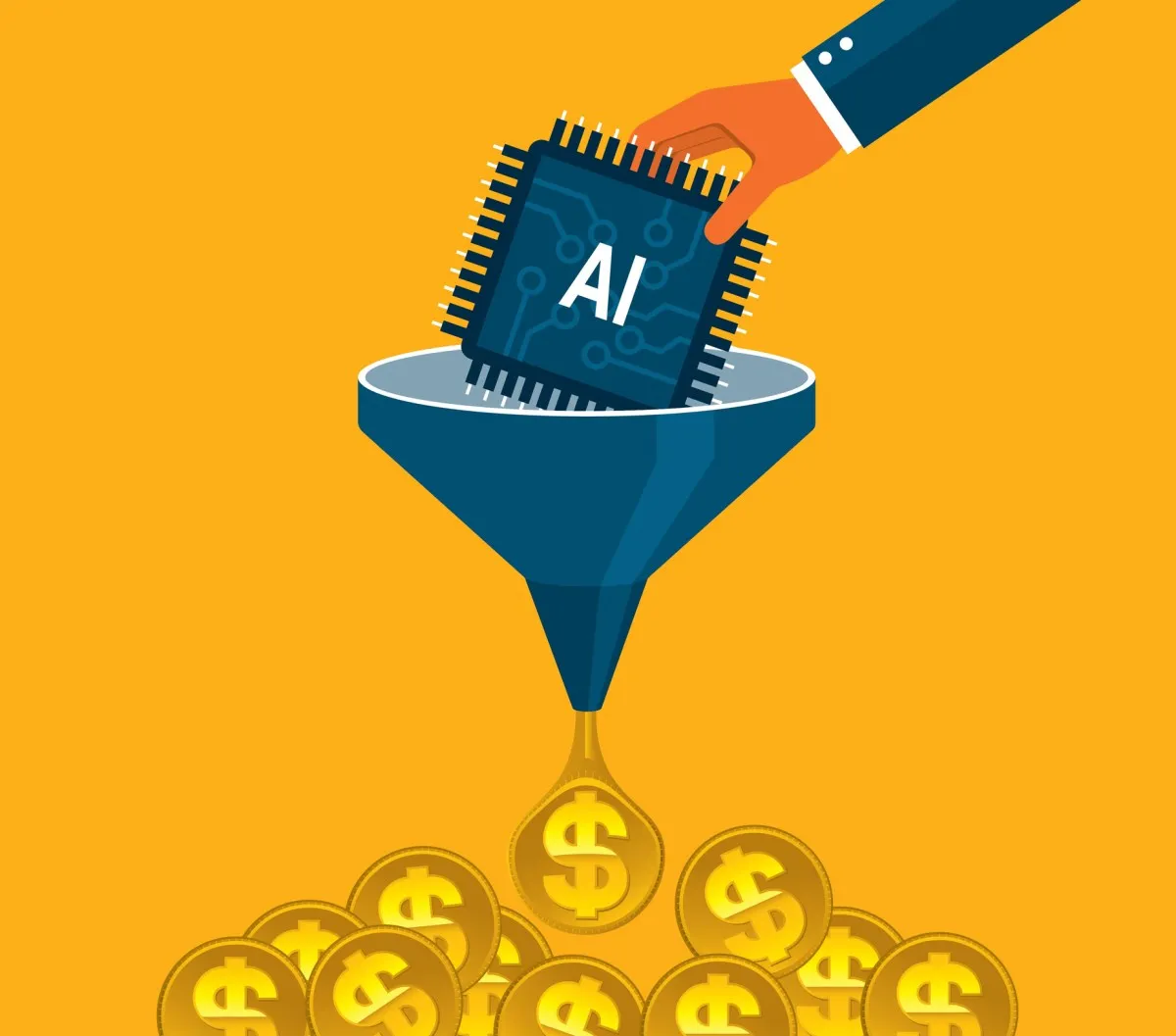 AI 집착 기업, 직원 1인당 월 7,500달러 AI 지출 — Ramp AI Index