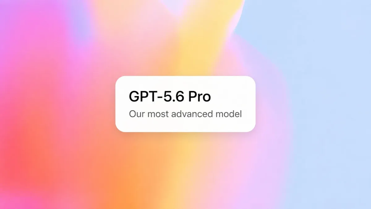 OpenAI, GPT-5.6 모델 다음 주 출시 준비 — Pro 변형 및 음성 모드 업데이트