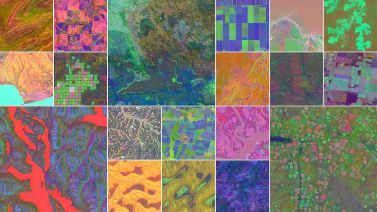 Google DeepMind AlphaEarth Foundations — 통합 지구 임베딩, Google Earth Engine에 공개