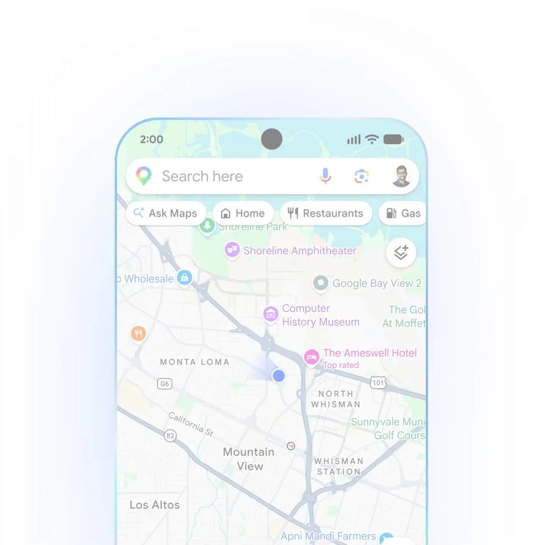 Sundar Pichai "Ask Maps" — Gemini 기반 복잡 질문 답변 시작