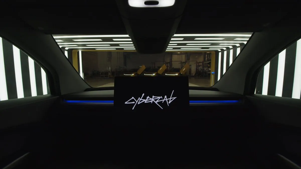 Elon Musk "Cybercab has started production" — Tesla 로보택시 현실화