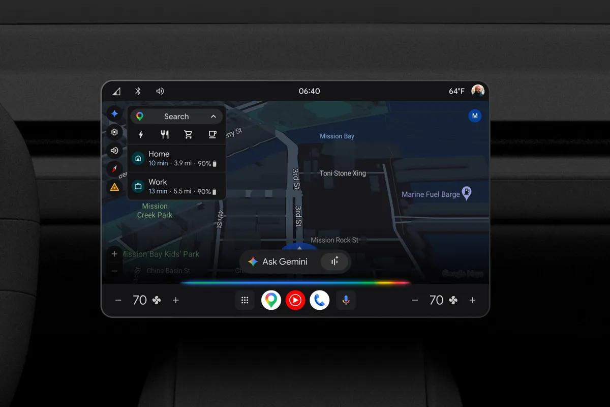 Google, Gemini AI 어시스턴트를 차량에 탑재 — 기존 차량도 소프트웨어 업데이트로 지원