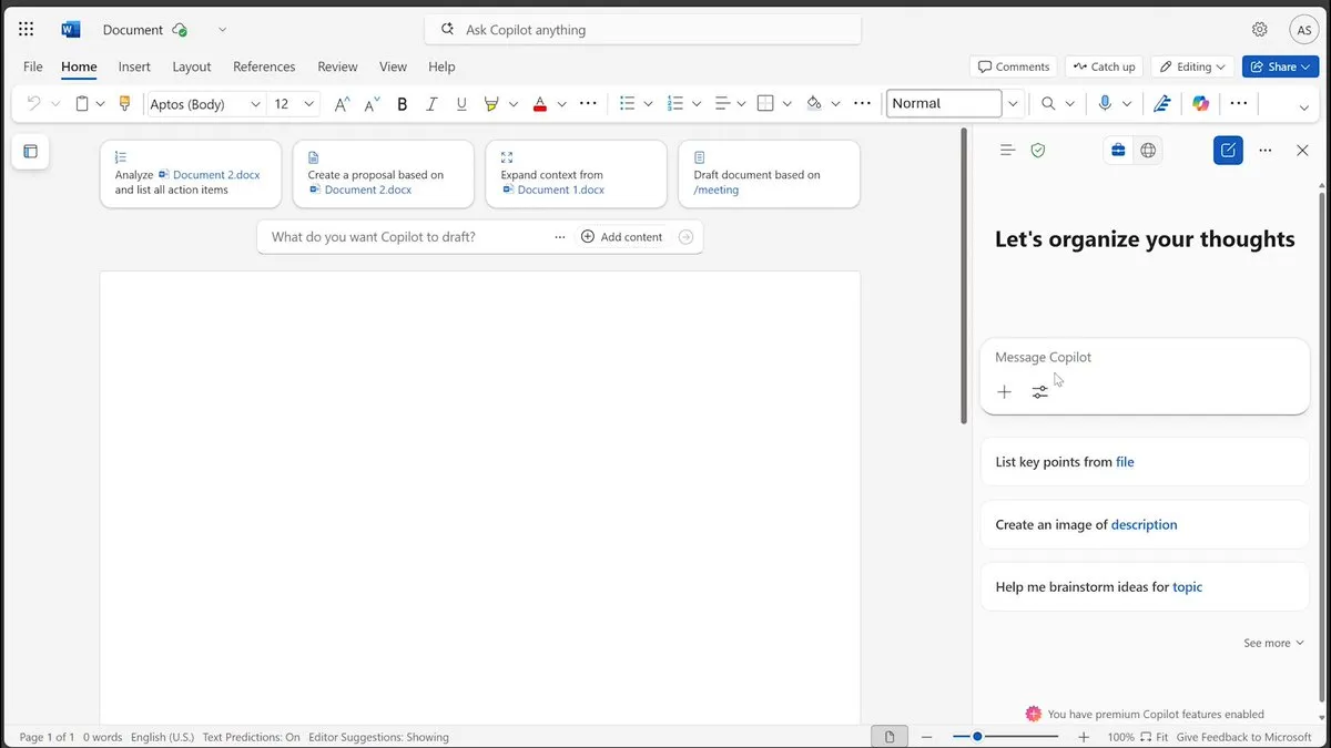 Nadella 'Agent Mode in Word' — AI가 문서 편집 흐름을 바꾼다